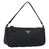 #60 Prada Accessory Nylon Black Silver