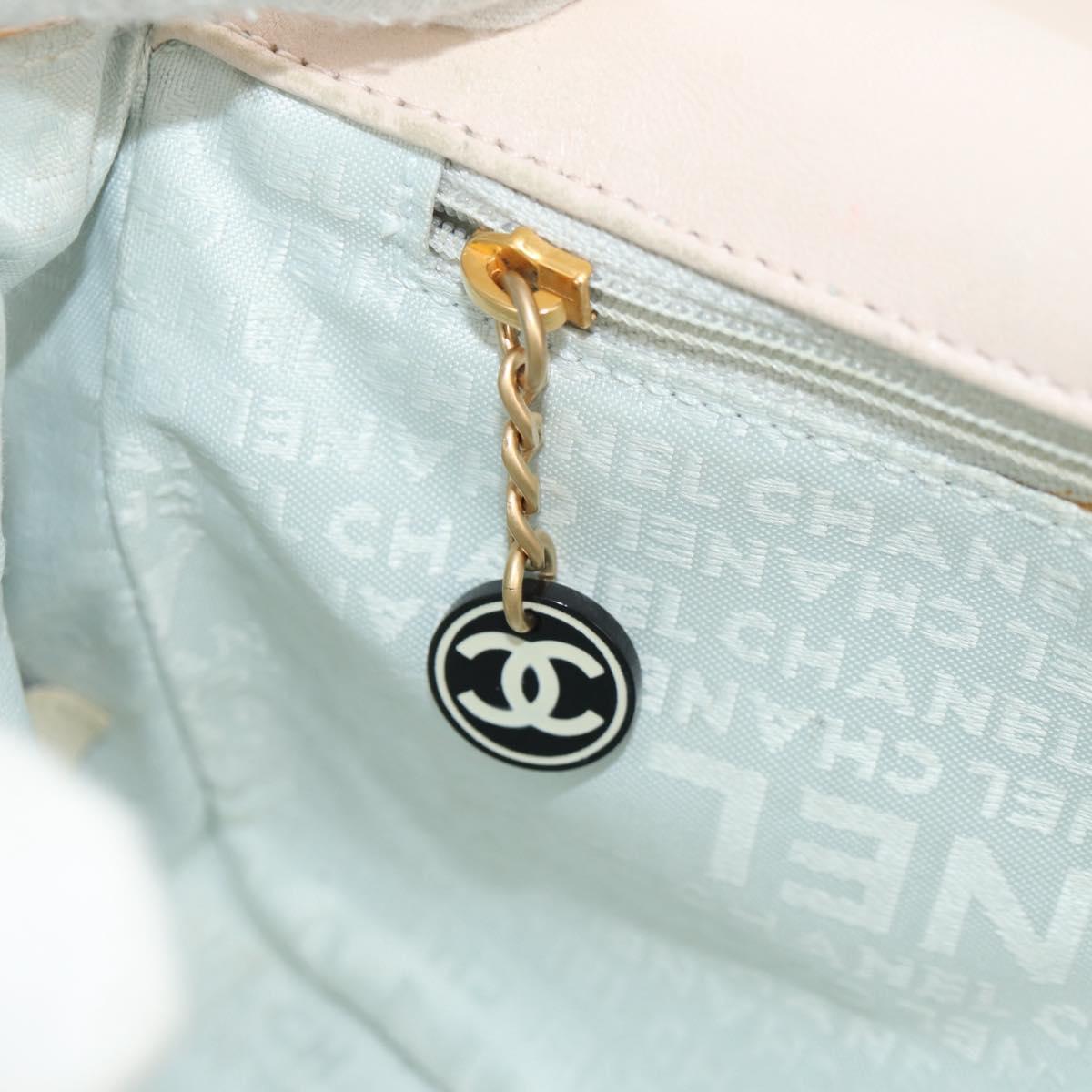 Chanel 2004 Pink Polka Dot Satin Flap Shoulder Bag