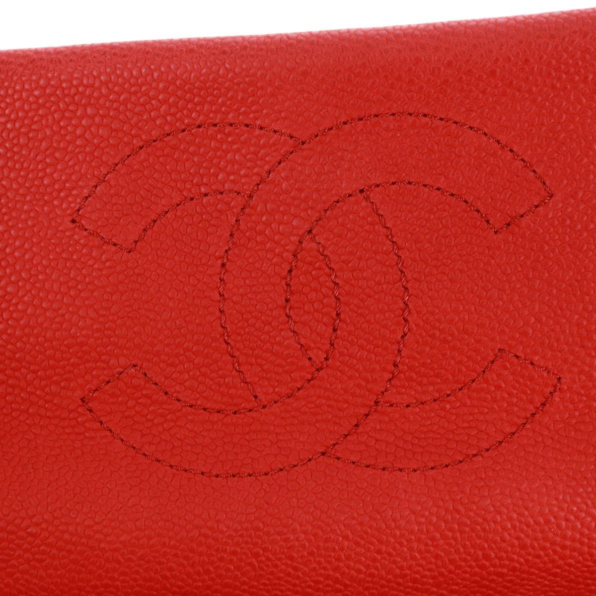 Chanel Quilted Portobello Tote Orange