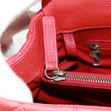 Chanel Quilted Portobello Tote Orange