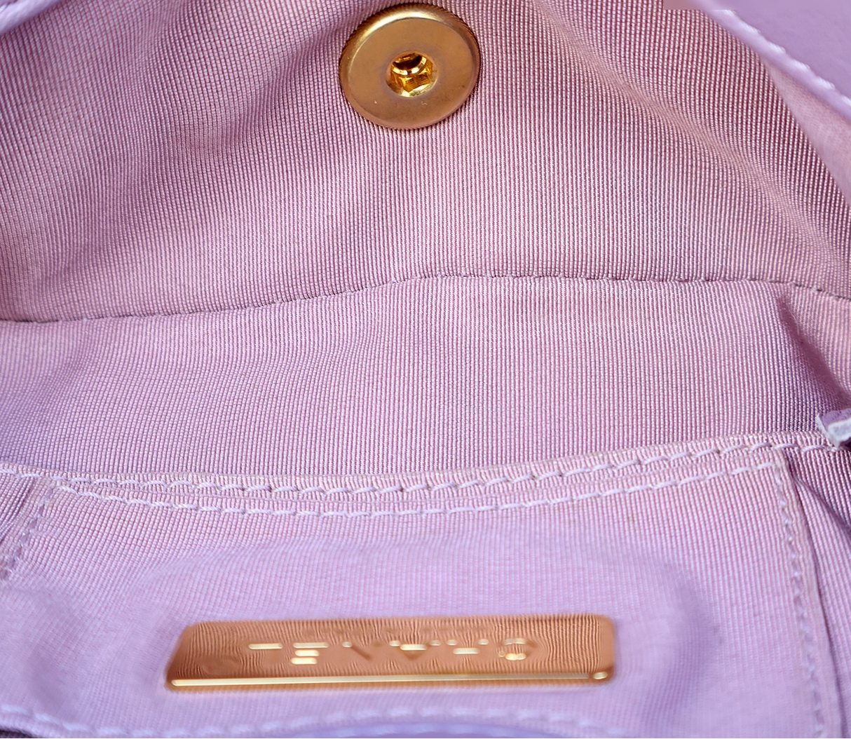 Chanel 19 Jersey Quilted Bag Purple