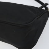 #65 Prada Hand Nylon Black Silver