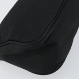 #65 Prada Hand Nylon Black Silver