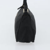 #65 Prada Hand Nylon Black Silver