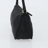 #65 Prada Hand Nylon Black Silver