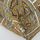 Prada Paisley Print Canvas Tote Bag