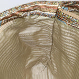 Prada Paisley Print Canvas Tote Bag