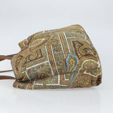 Prada Paisley Print Canvas Tote Bag