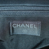 #62 Chanel Vintage Chocolate Bar Multipocket Flap Bag Quilted Printed Canvas Medium