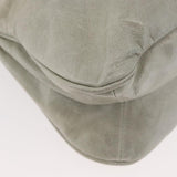 Prada Soft Calf Leather Hobo Bag Gray