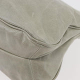 Prada Soft Calf Leather Hobo Bag Gray