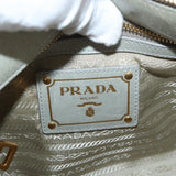 Prada Soft Calf Leather Hobo Bag Gray