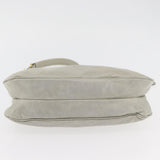 Prada Soft Calf Leather Hobo Bag Gray