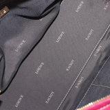 Loewe Amazona Leather Boston Bag in Pink