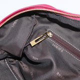 Loewe Amazona Leather Boston Bag in Pink