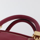 Loewe Amazona Leather Boston Bag in Pink