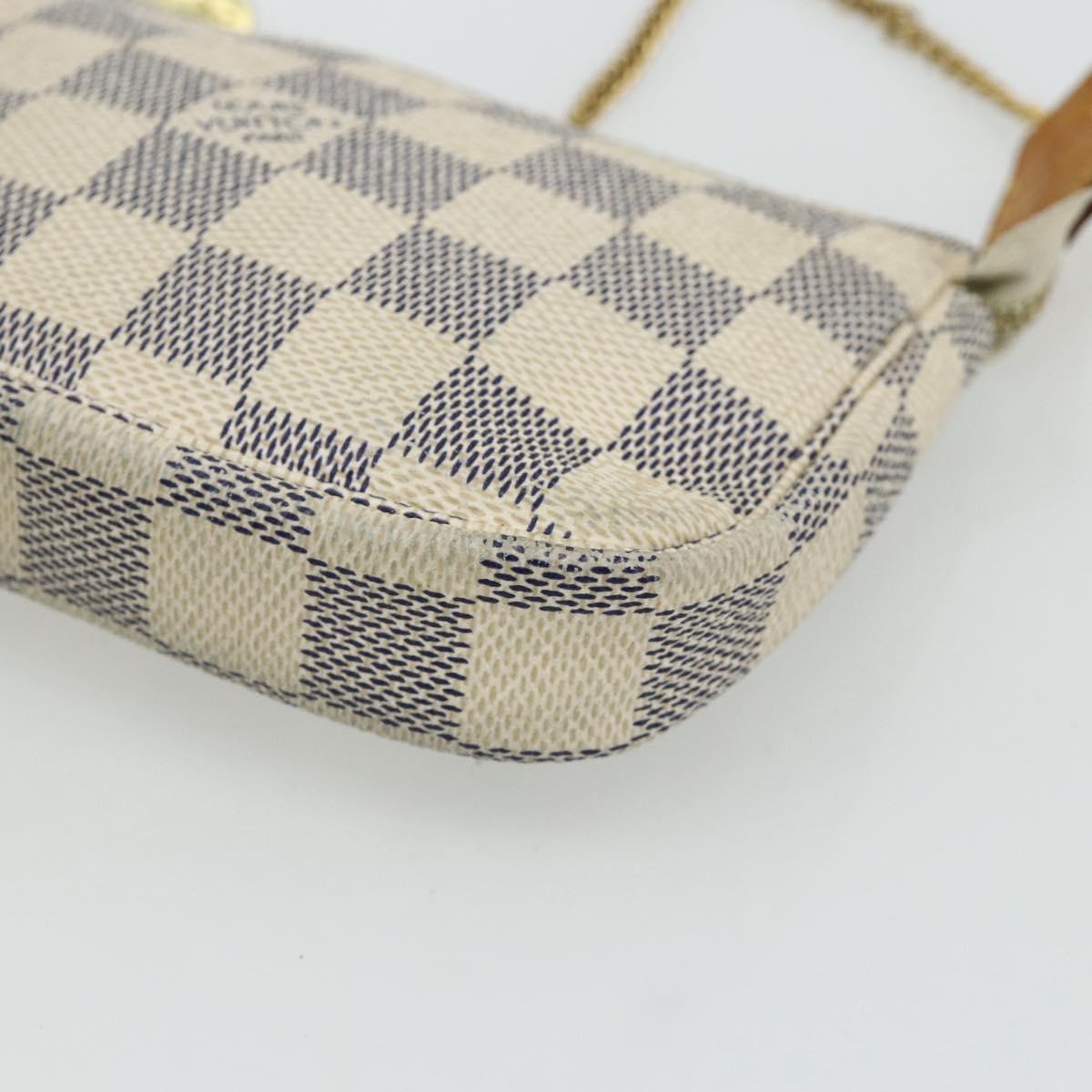 #64 Louis Vuitton Damier Azur Mini Pochette