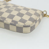 #64 Louis Vuitton Damier Azur Mini Pochette