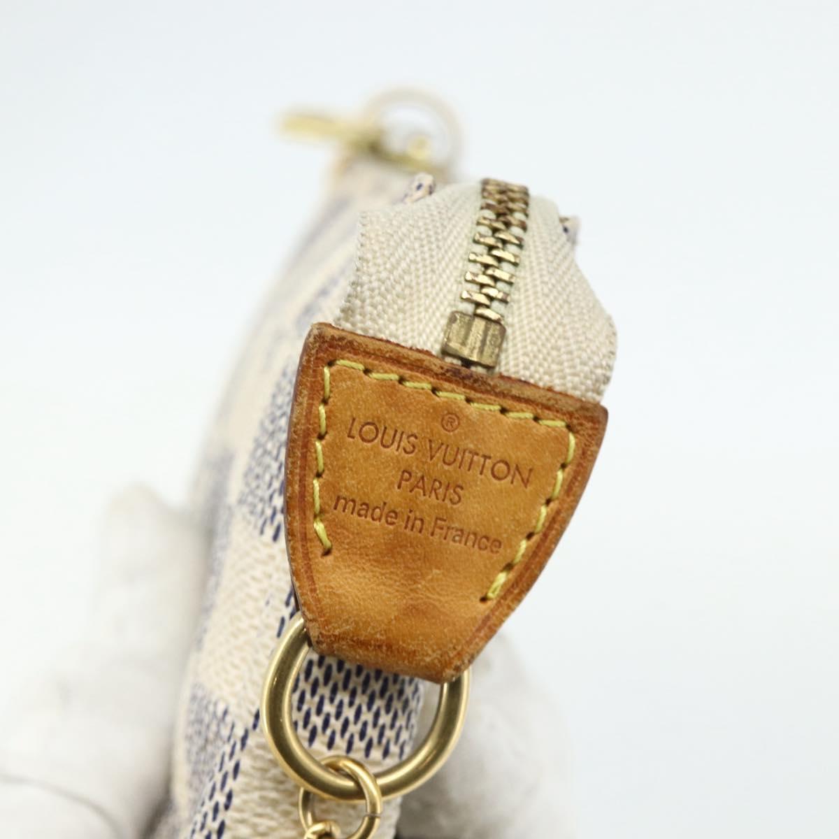 #64 Louis Vuitton Damier Azur Mini Pochette