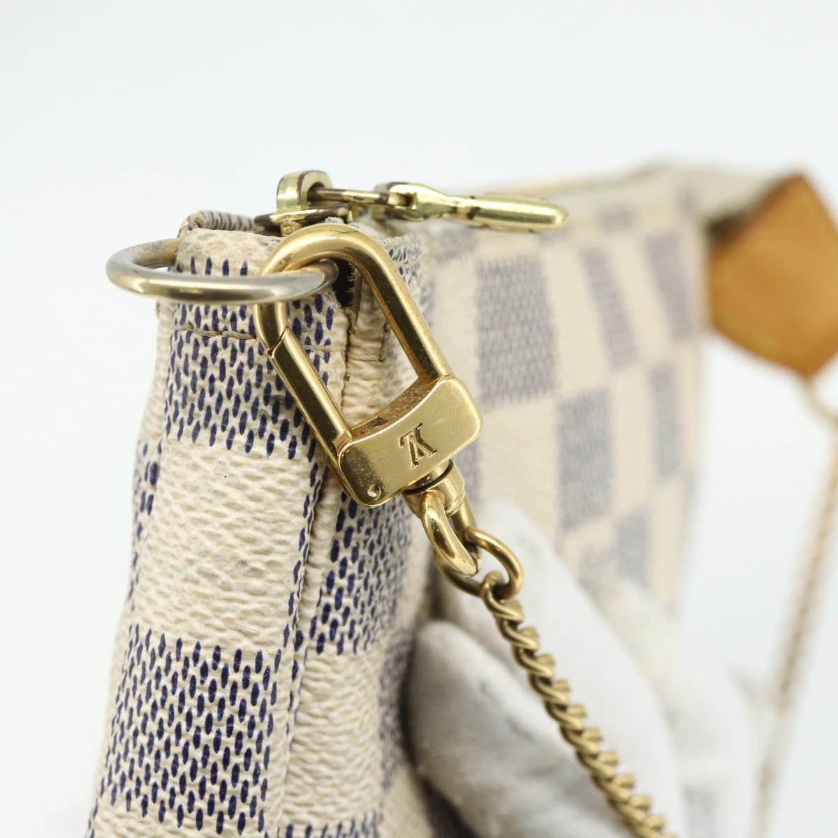 #64 Louis Vuitton Damier Azur Mini Pochette