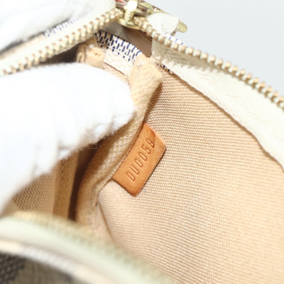 #64 Louis Vuitton Damier Azur Mini Pochette