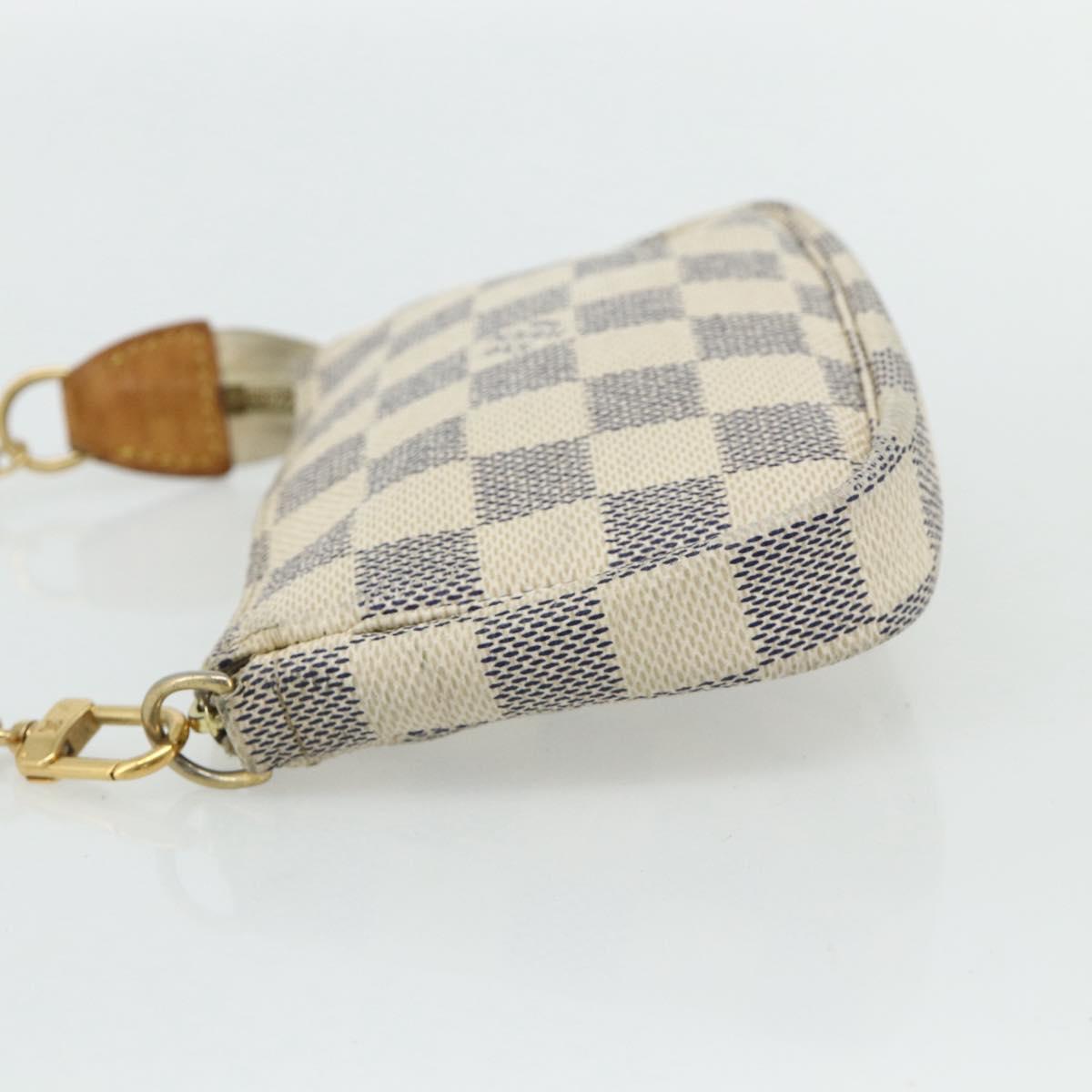 #64 Louis Vuitton Damier Azur Mini Pochette
