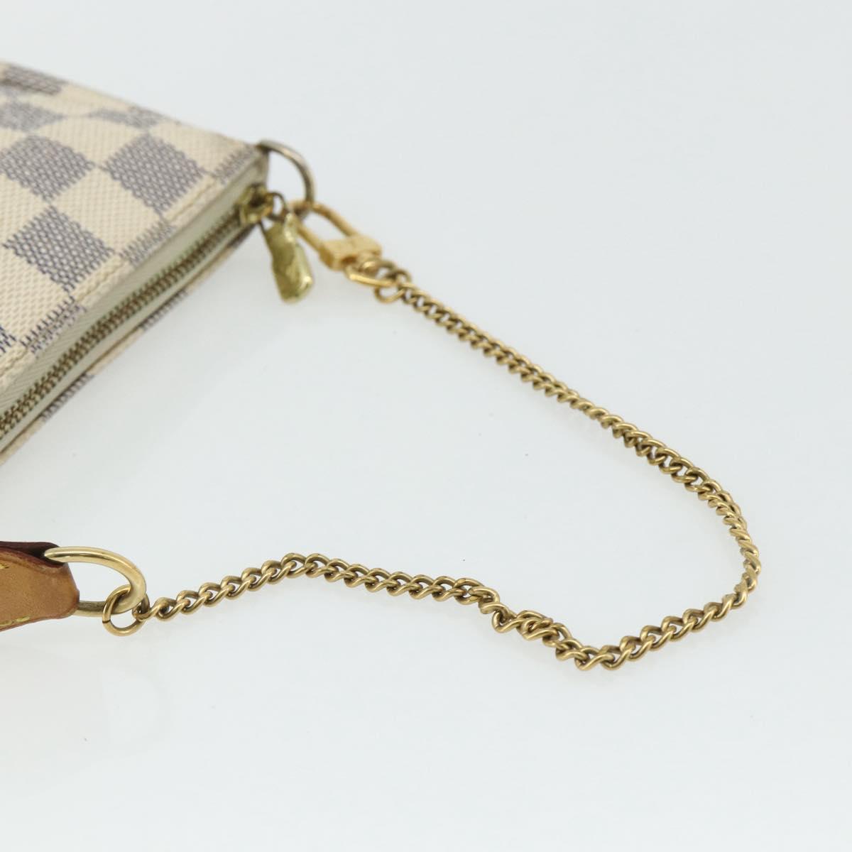 #64 Louis Vuitton Damier Azur Mini Pochette
