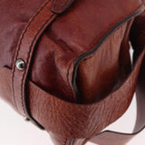 Miu Miu Cognac Leather Shoulder Bag