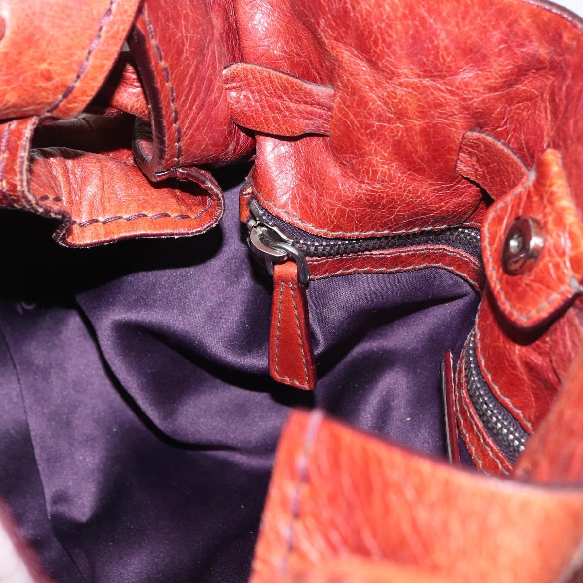 Miu Miu Cognac Leather Shoulder Bag