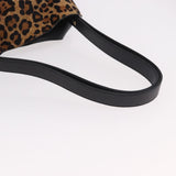 Loewe Calfskin Pony Hair Leopard Print Flamenco Knot Bag