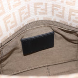 Fendi Zucchino Beige Canvas Chain Mamma Baguette