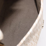 Fendi Zucchino Beige Canvas Chain Mamma Baguette