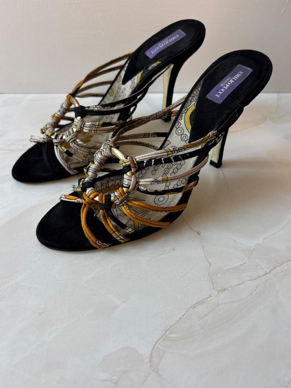 EU 36.5 Emilio Pucci Strappy Sandal