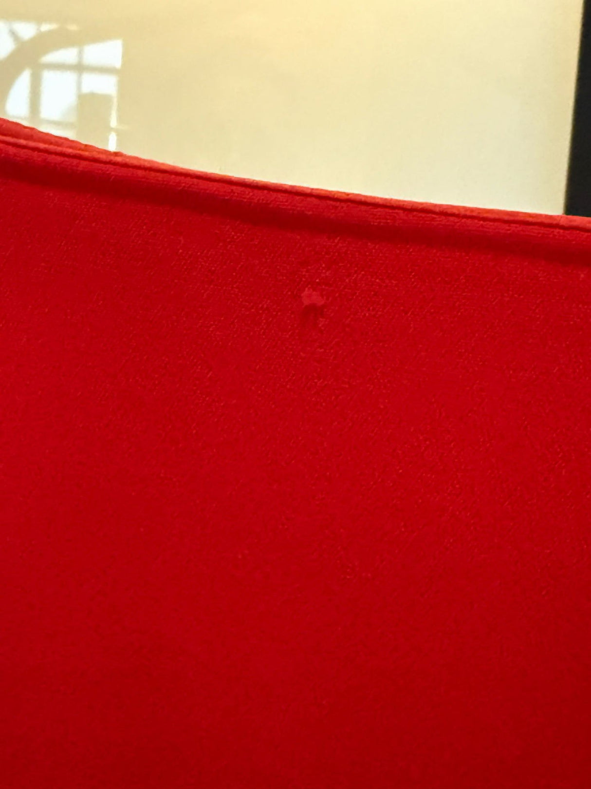 Moschino Size 6 Red & Black Polka Dot Mini Skirt