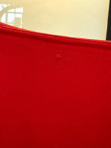 Moschino Size 6 Red & Black Polka Dot Mini Skirt