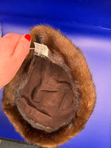 Vintage Mink Brown Hat