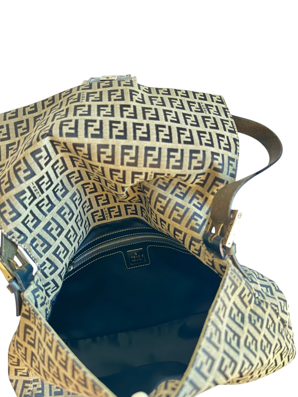 Fendi canvas zucchino mama bag