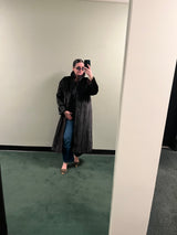 Chocolate Brown Full Length Mink Coat
