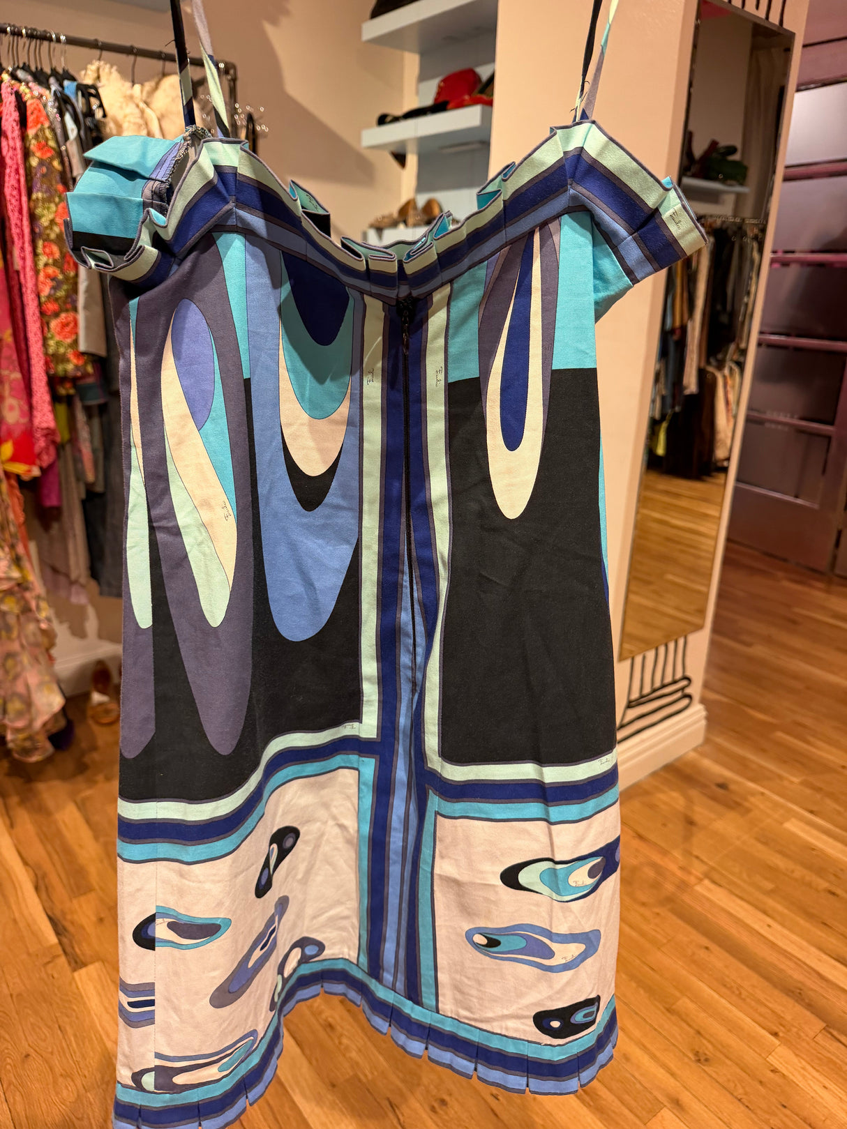 Rare vintage Emilio Pucci y2k dress Italian size 44 - TUV #12345679