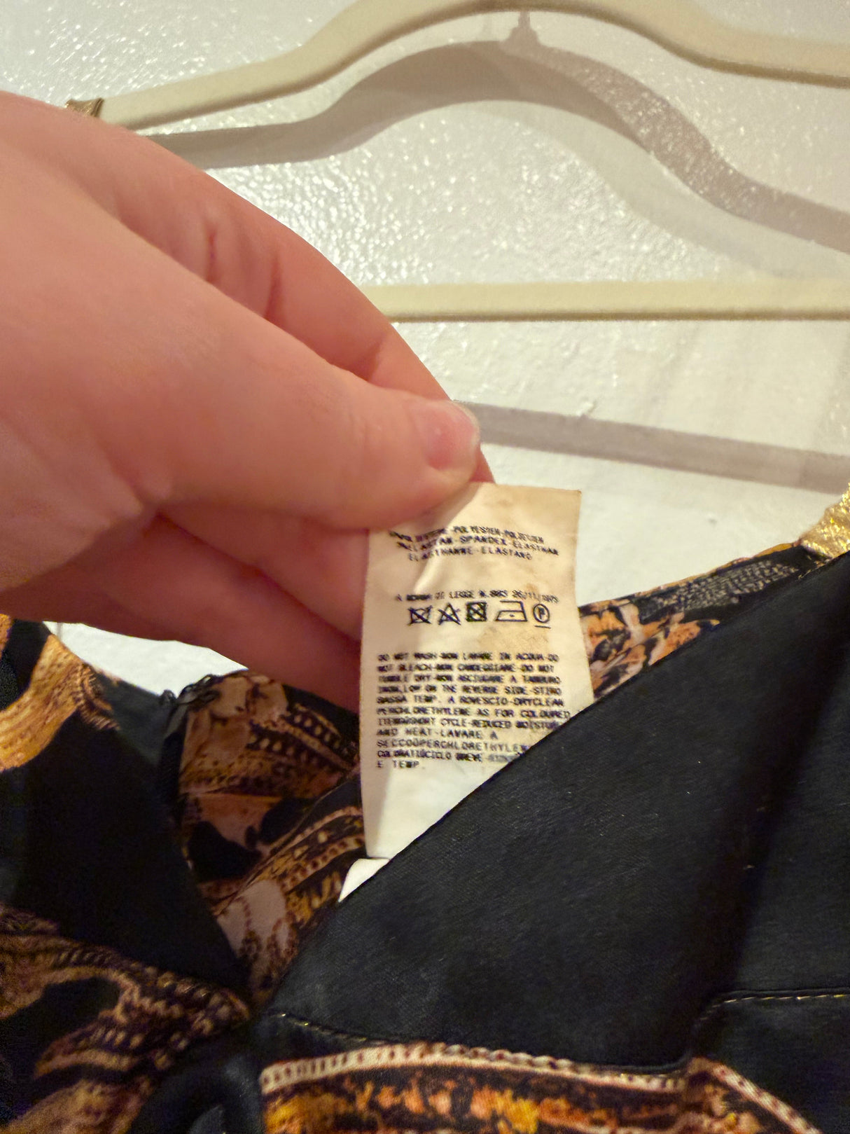 Roberto Cavalli vintage 2000s baroque tank top - size 38 - TUV #123