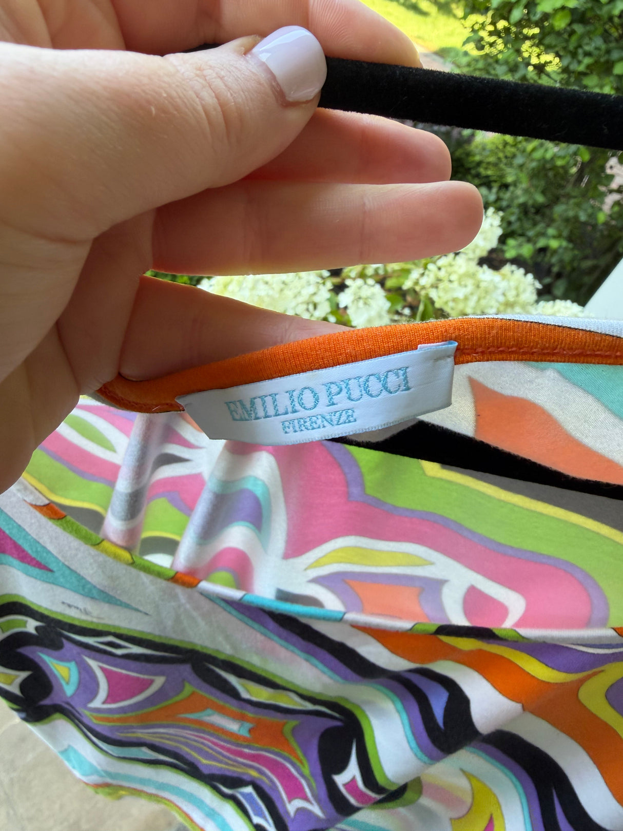 Emilio Pucci 2000s Psychedelic Top - size M - Summer Pucci #1010