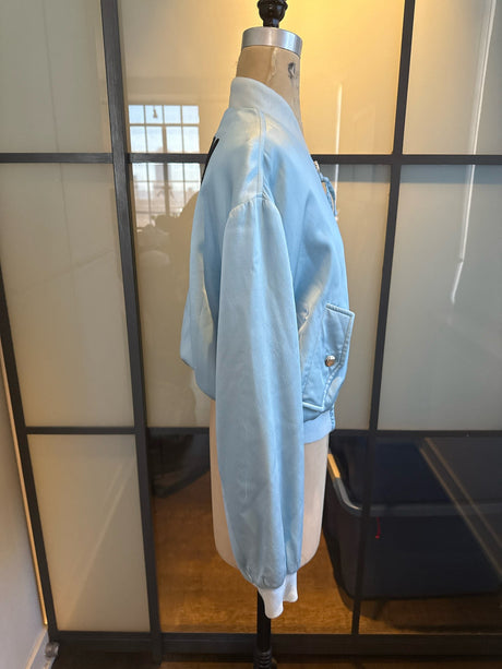 Moschino Playboy Baby Blue Bear Rabbit Bomber Jacket