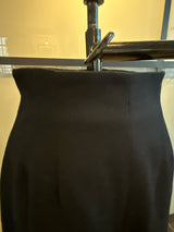 Moschino Cheap & Chic Black Wool High Waist Shorts