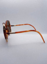 “Le Carré Ambre” 1970s Ted Lapidus Handmade Sunglasses