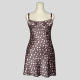 Floral silky slip