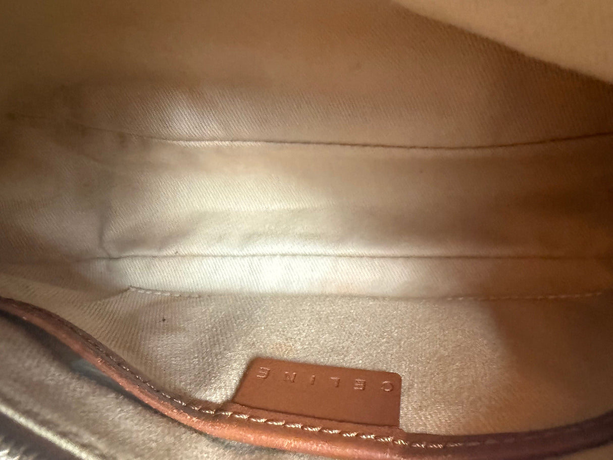 Celine Vintage Marbled Shoulder Bag