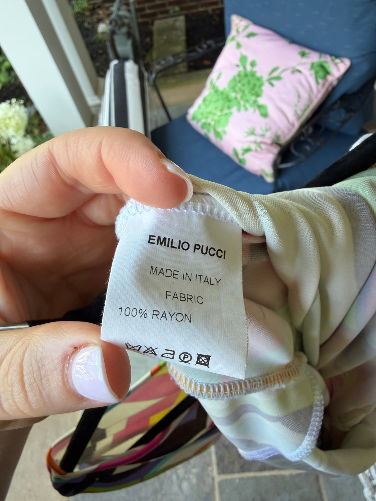 Vintage Emilio Pucci 2000s Psychedelic Dress size small - summer pucci #1010