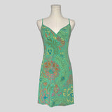 Paisley floral slip dress