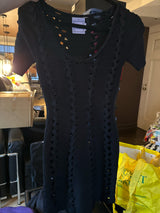 Herve Leger Size XS Black Bandage Dress