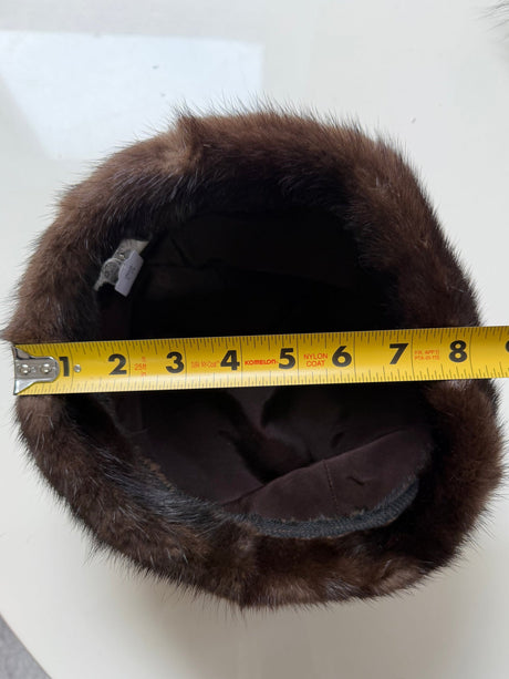 Vintage Mink Brown Hat